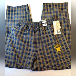 Vintage Men's U Of M Sleepwear Pants Size Large BNWT